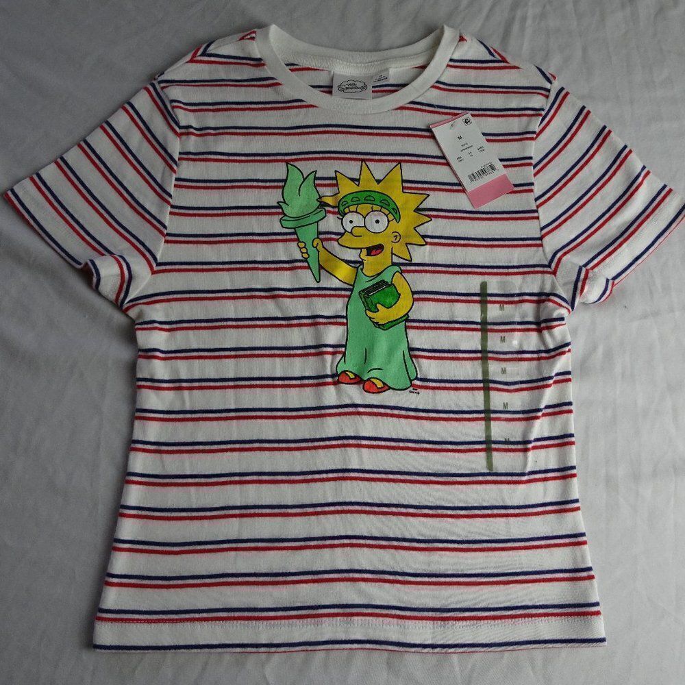 The Simpsons Lisa Youth Shirt Size M